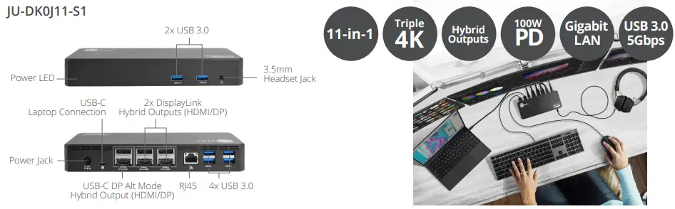 SIIG-JU-DK0K11-S1-Thunderbolt-3-Laptop-Docking-Station-FIG-1 (3)