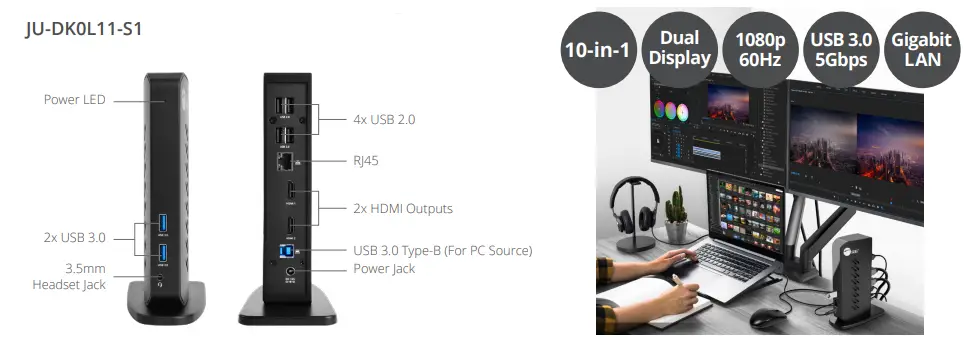 SIIG-JU-DK0K11-S1-Thunderbolt-3-Laptop-Docking-Station-FIG-1 (4)