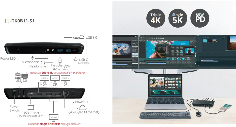 SIIG-JU-DK0K11-S1-Thunderbolt-3-Laptop-Docking-Station-FIG-1 (7)