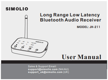 SIMOLIO JH 211 Bluetooth Audio Receiver - Packaging Contents 6