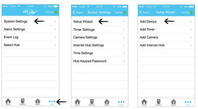 SKY LINK KN MT Security Keypad Alarms- Hub