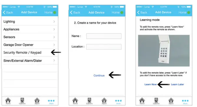 SKY LINK KN MT Security Keypad Alarms- Hub1