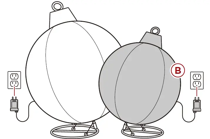 SKY6986 -2pc -Lighted -Pop -Up -Christmas -Ornaments -Decoration -FIG (7)