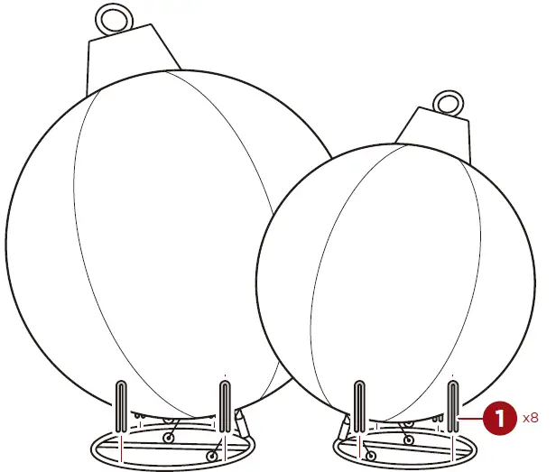 SKY6986 -2pc -Lighted -Pop -Up -Christmas -Ornaments -Decoration -FIG (8)