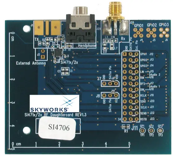 SKYWORKS-AN346-Si47xx-Evaluation-Board-product