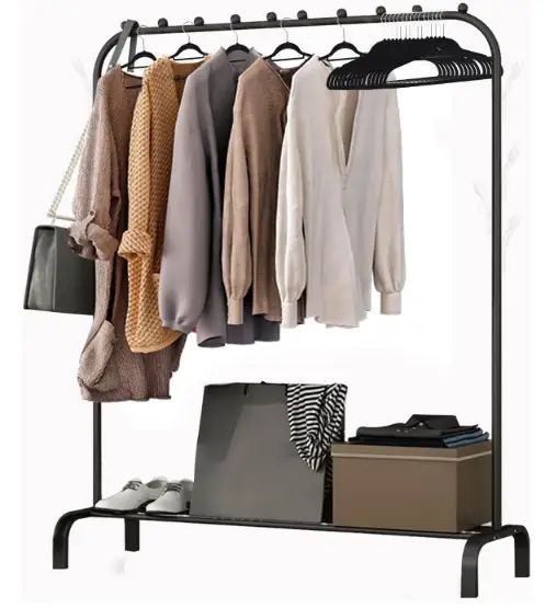 SMILOVII-Metal-Coat-Stand-Rack-Heavy-Duty-Clothes-Rail-product