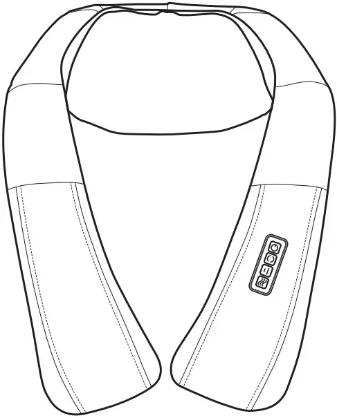 SNAILAX SL 665C Shiatsu and Percussion Neck and Shoulder Massager