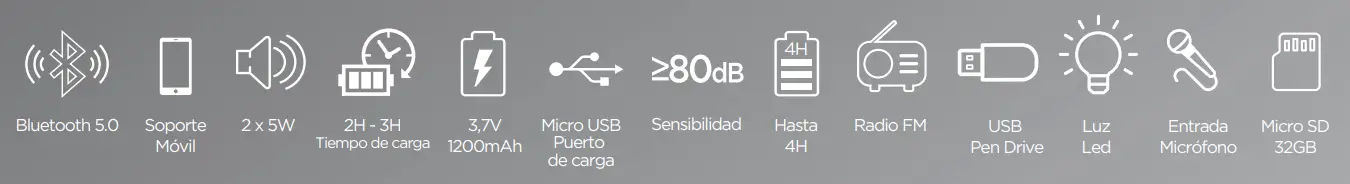 SOGO SS 8395 Bluetooth Multifunction Soundbar -fig3
