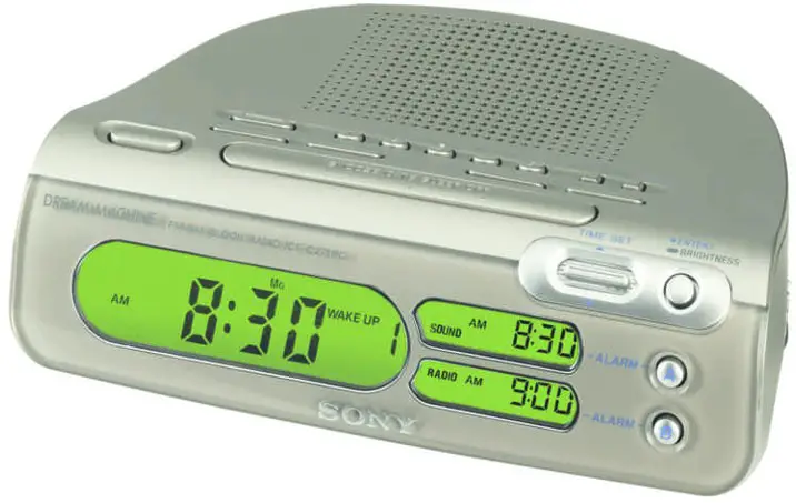 SONY ICF-C275RC Auto Time Setting AM FM Clock