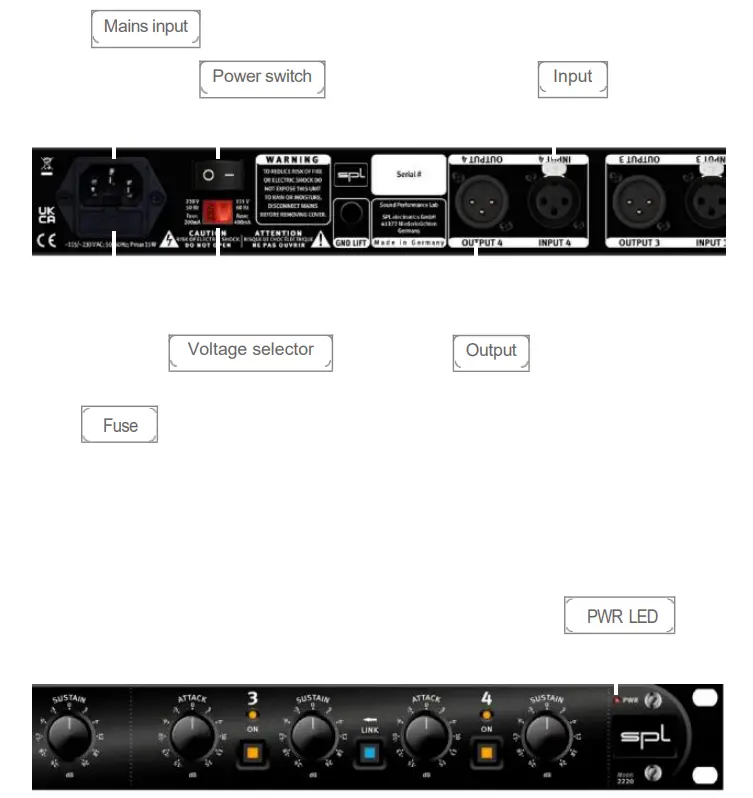 SPL Transient Designer 4 Mk2 Dynamic Processor - Figure 1