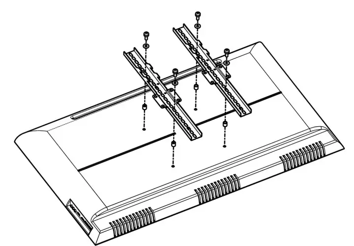 SS-44 44 Inch Storm Shell TV Hard Cover and Wall Mount - Step 33
