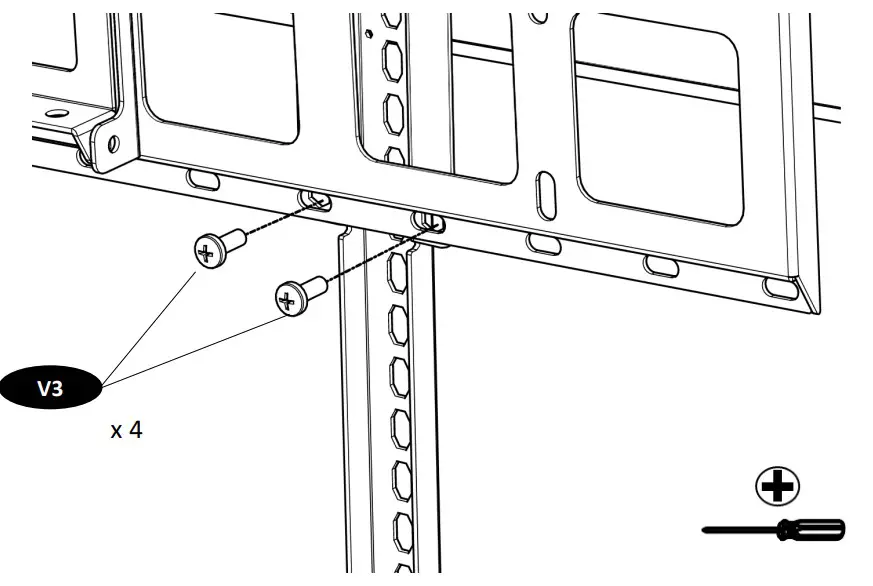 SS-44 44 Inch Storm Shell TV Hard Cover and Wall Mount - Step 38