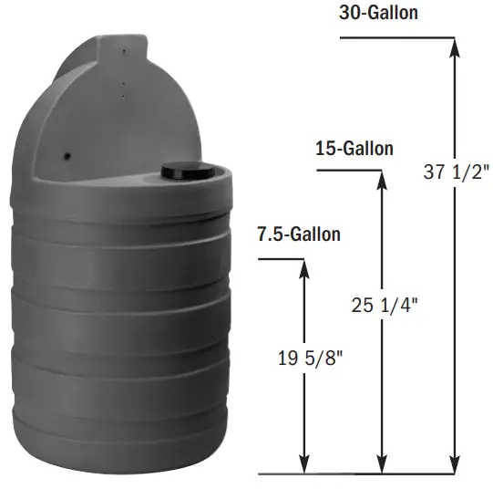 STENNER PUMP STS7GC Stenner Classic Series Peristaltic Pump with 7.5 Gallon Tank System - Fig 2