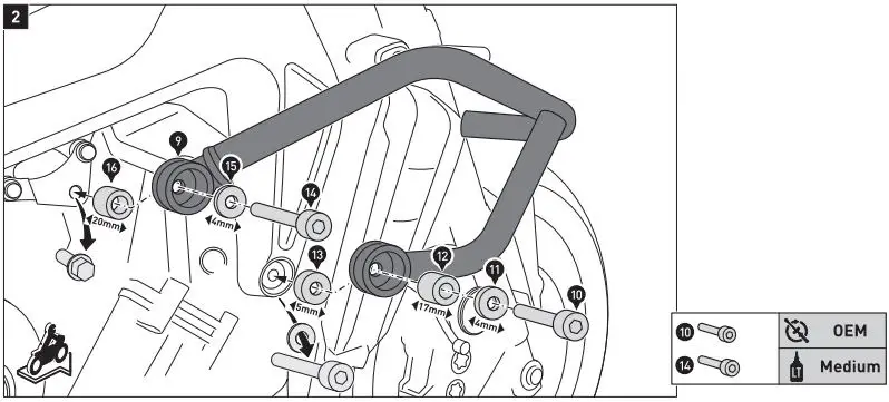 SW-MOTECH-Yamaha-MT-09 -20-)-Crash-Bar-fig-4
