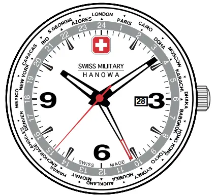 SWISS MILITARY HANOWA SMWGH2200105 Roadrunner Watch - Fig 2