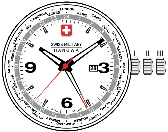 SWISS MILITARY HANOWA SMWGH2200105 Roadrunner Watch - Fig 3