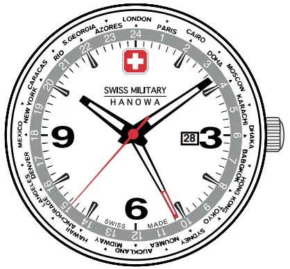 SWISS MILITARY HANOWA SMWGH2200105 Roadrunner Watch - Fig 4