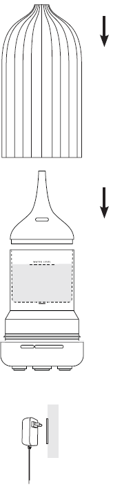 Saje Aroma Rise Cascade Ultrasonic Diffuser 3