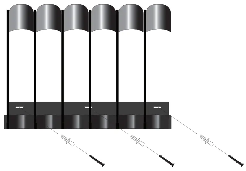 Savage Universal D-BH Seamless Paper Pro Storage Rack - fig 2