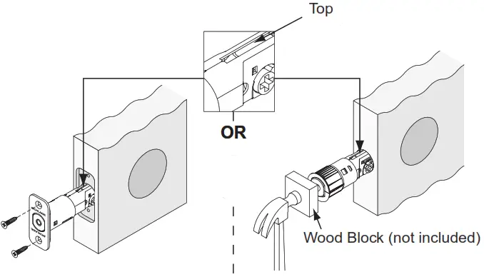 Schlage JD60 JD62 - Install Deadbolt