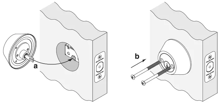 Schlage JD60 JD62 - Install Thumbturn 2