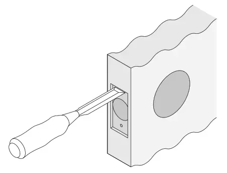 Schlage JD60 JD62 - Mortise for Strike