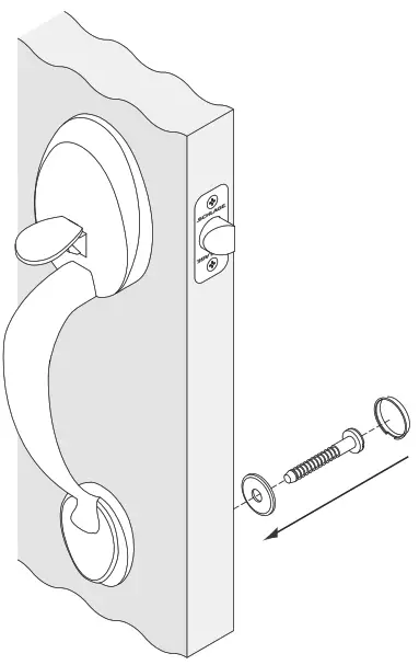 Schlage JH60-JH62 - 6 Install Inside Knob Lever