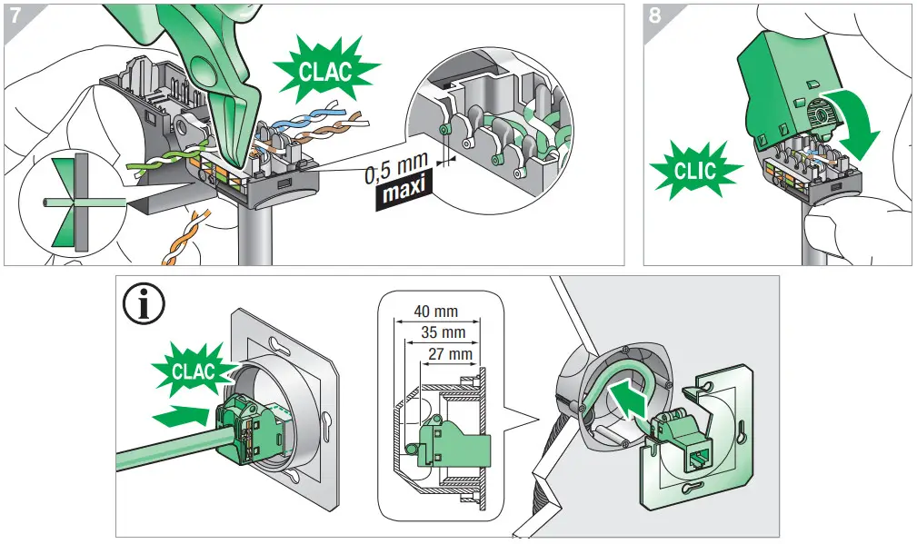 Schneider Electric NU341454 Data Socket - Figure 2