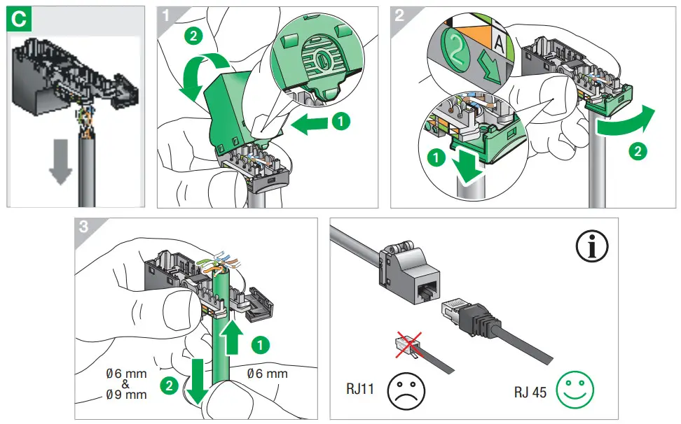 Schneider Electric NU341454 Data Socket - Figure 3