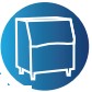 Scotsman MC1448 1,400lb Cube Ice Machine - icon 4
