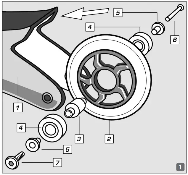 CHANGING ROLLERS