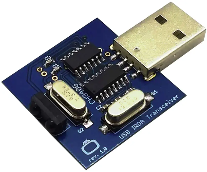 HCP OVU11A IR-2-USB Transceiver User Guide
HCP OVU11A IR-2-USB Transceiver