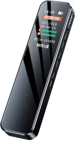 FILLMAN 64GB Digital Voice Recorder