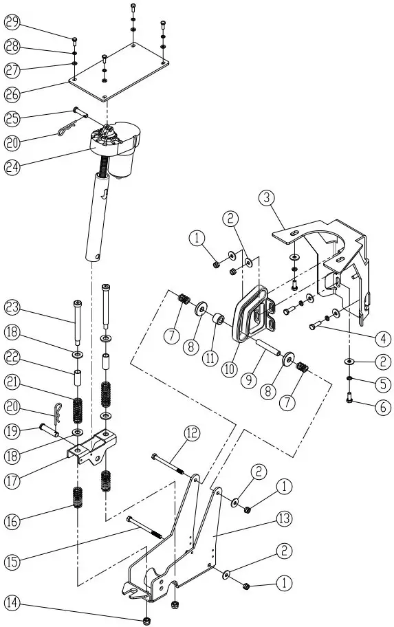 Scrub Head Installation Instruction