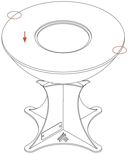 Cooktop assembly