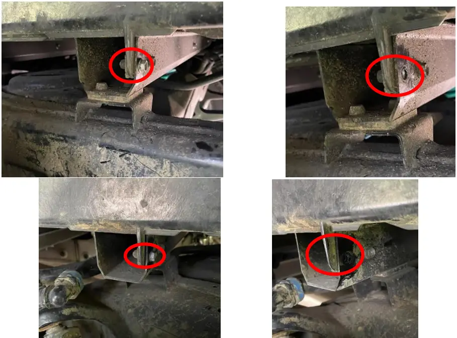 INSTALLATION REAR