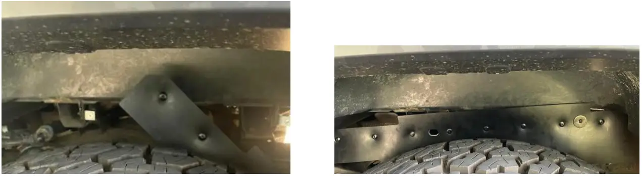 INSTALLATION REAR