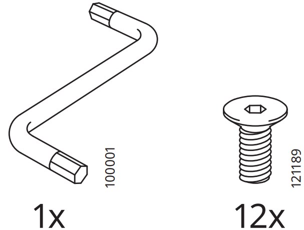 Parts overview base station