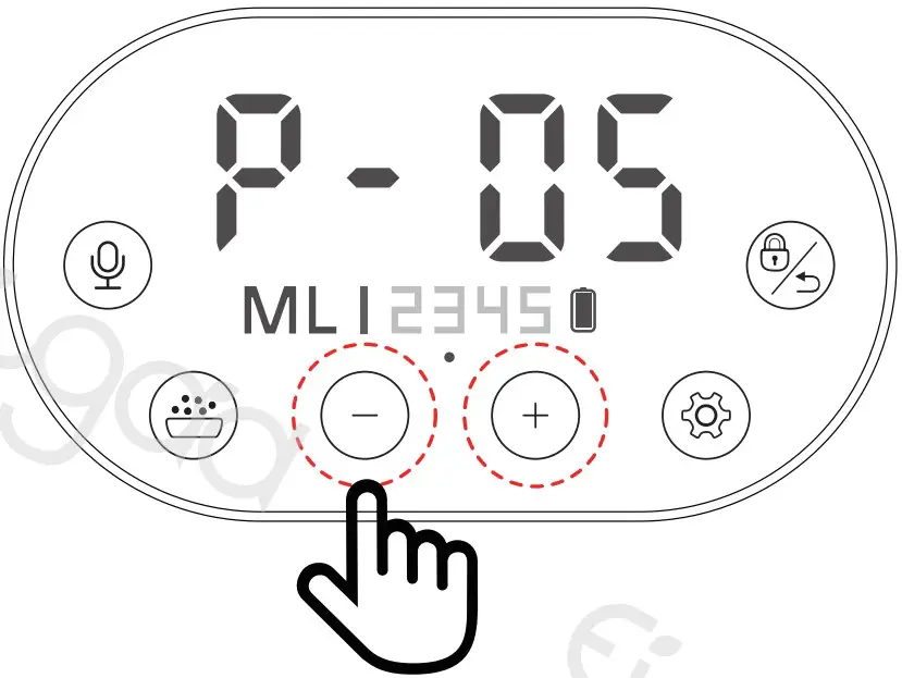 Set Portion Size