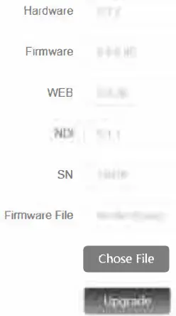 Firmware Upgrading