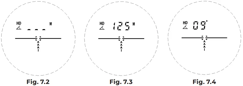 Horizontal Distance Mode
