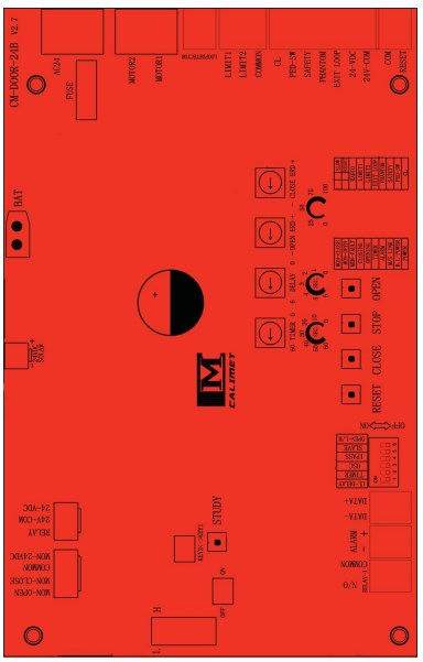 Control Board Layout