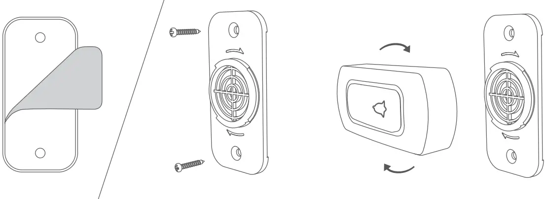 Using anchor plugs and screws
