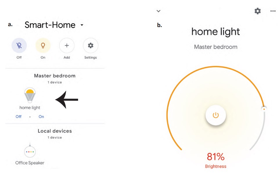 GOOGLE HOME SETTINGS