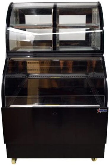 OMCAN RS-CN-0348 Floor Model Dual Service Open Cooler