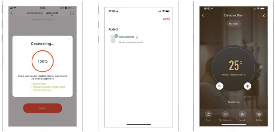 Adding device manually