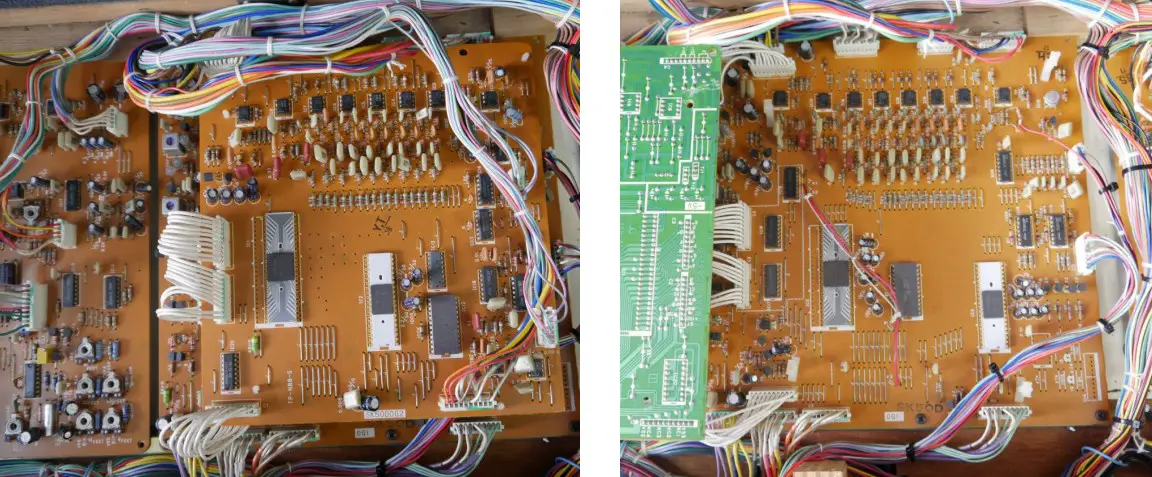 Soldering the aftertouch wire
