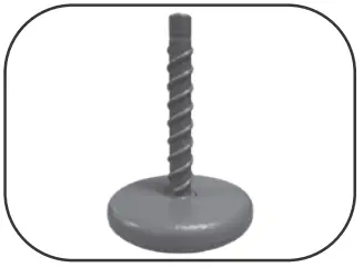 Bun with Spiral Pole