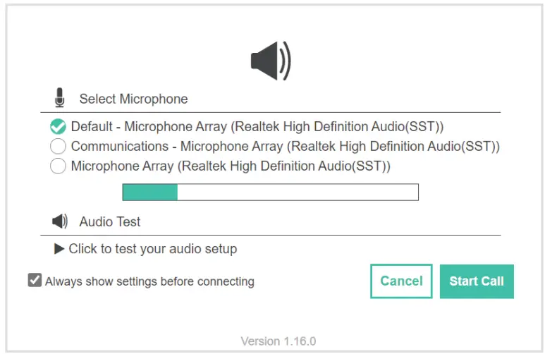 How to ask an audio question