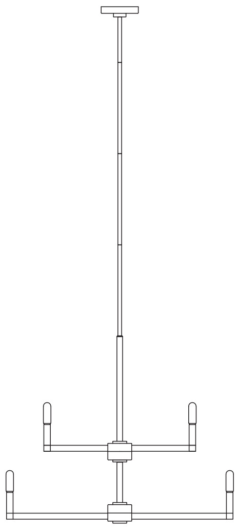 Sea Gull Lighting 3164209EN 05 Fullton 9 Light Chandelier - fig